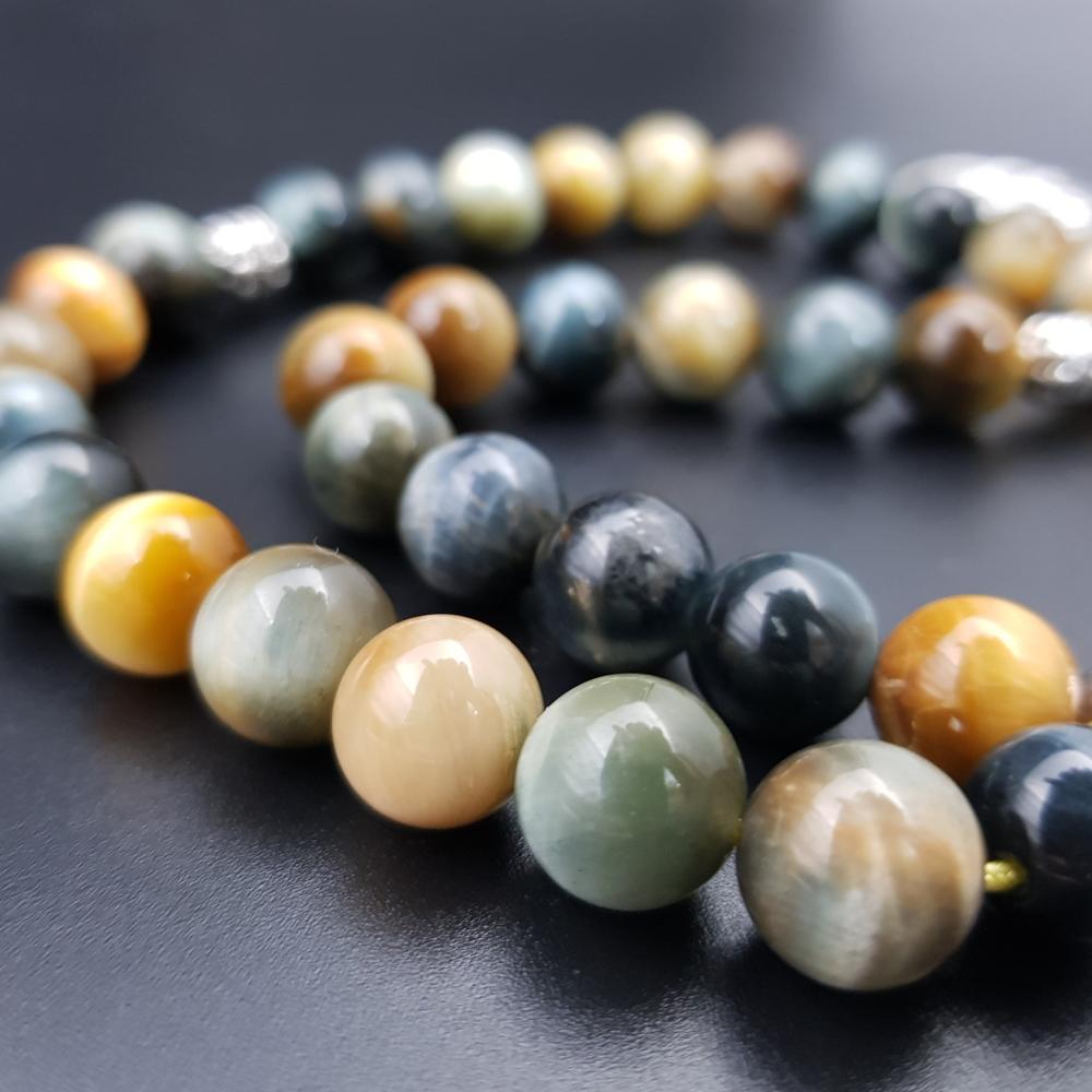 سبحة عين النمر التايجر الوان