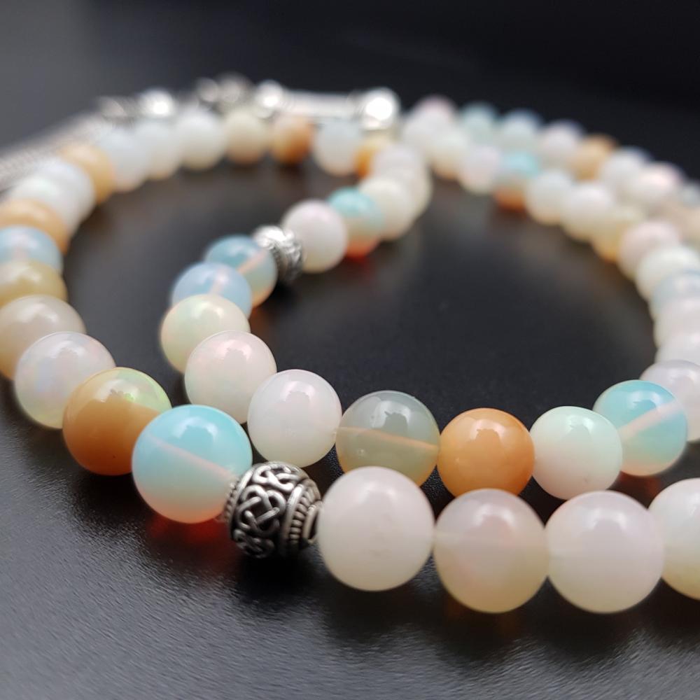 سبحة اوبال طبيعي