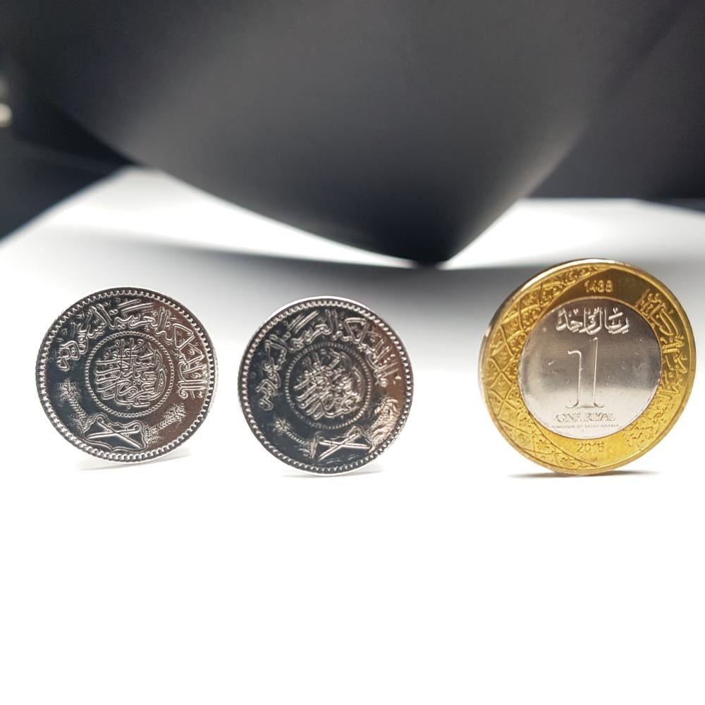 كبك الربع ريال الفضة عيار 925