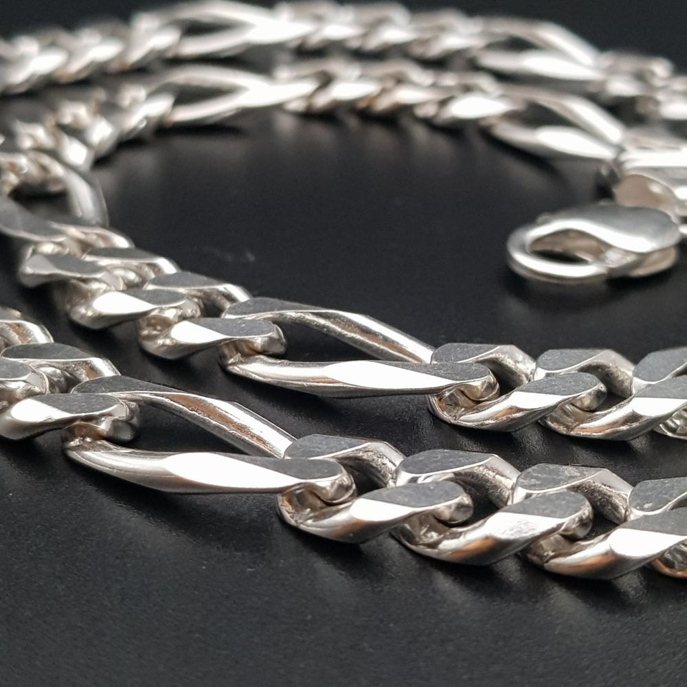 سلسال كارتير ايطالي صب فضة عيار 925