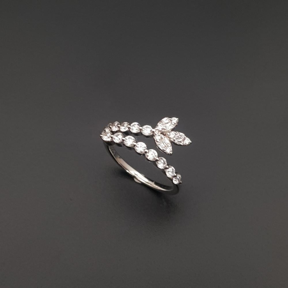 خاتم زركون سوبر فضة عيار 925