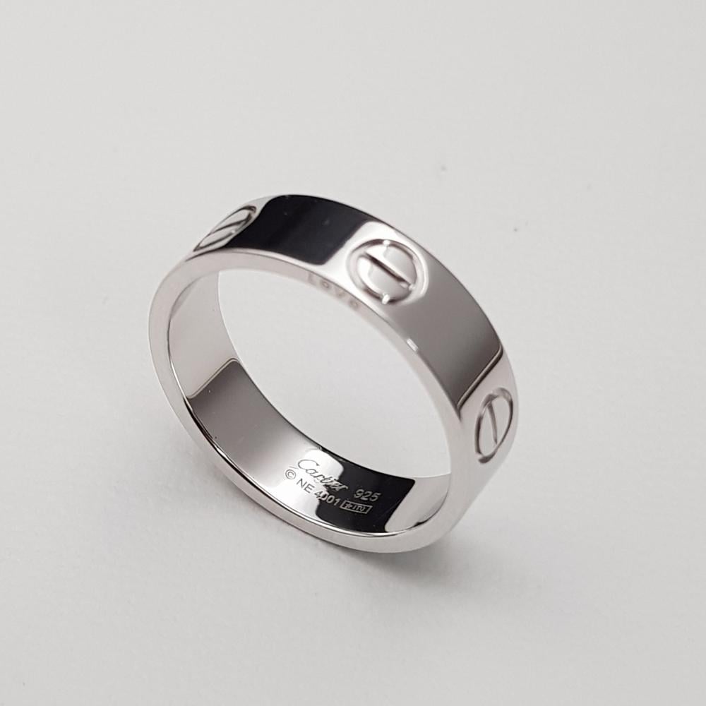 دبلة كارتير فضة عيار 925