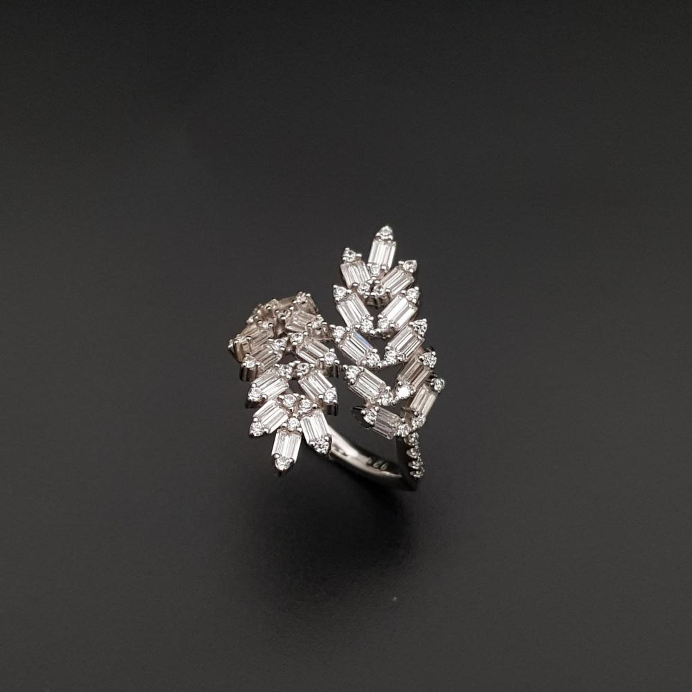 خاتم زركون سوبر فضة عيار 925