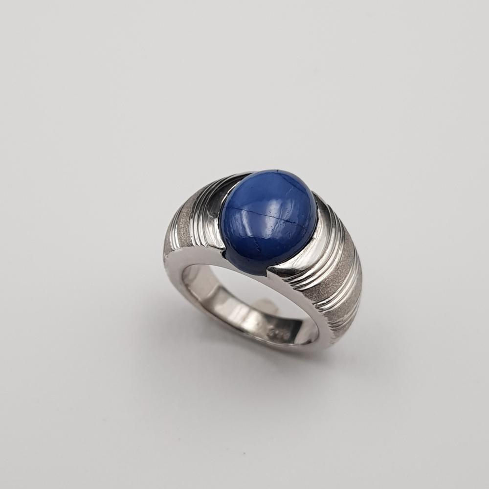 خاتم زفير نجمي فضة عيار 925