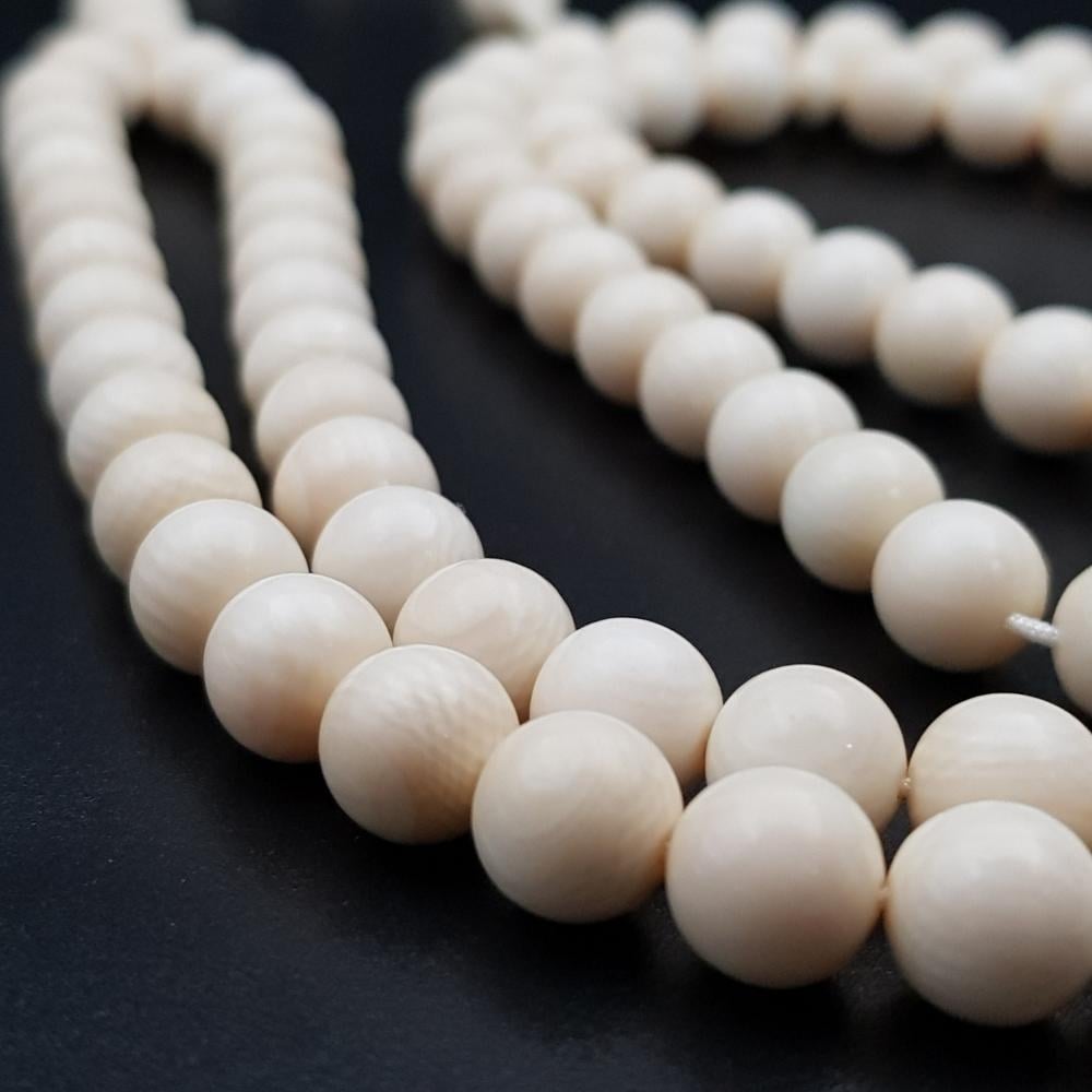 سبحة من عاج ناب الفيل 99