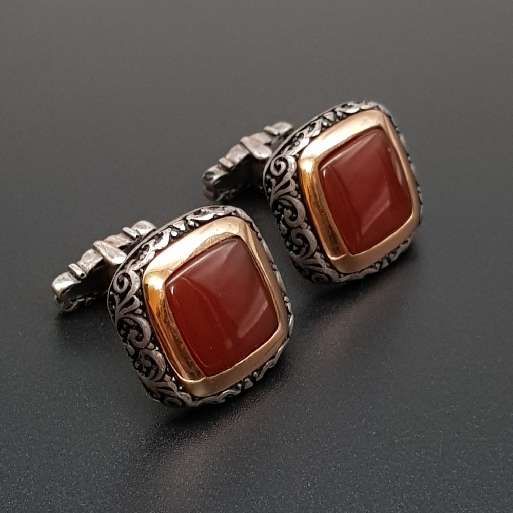 كبك زخارف فضة عيار 925