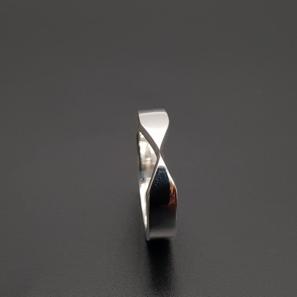 دبلة كلاسيك شومية فضة 925